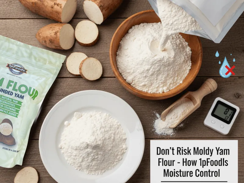 Don’t Risk Moldy Yam Flour – Afri Foods Basket Moisture Control Expertise